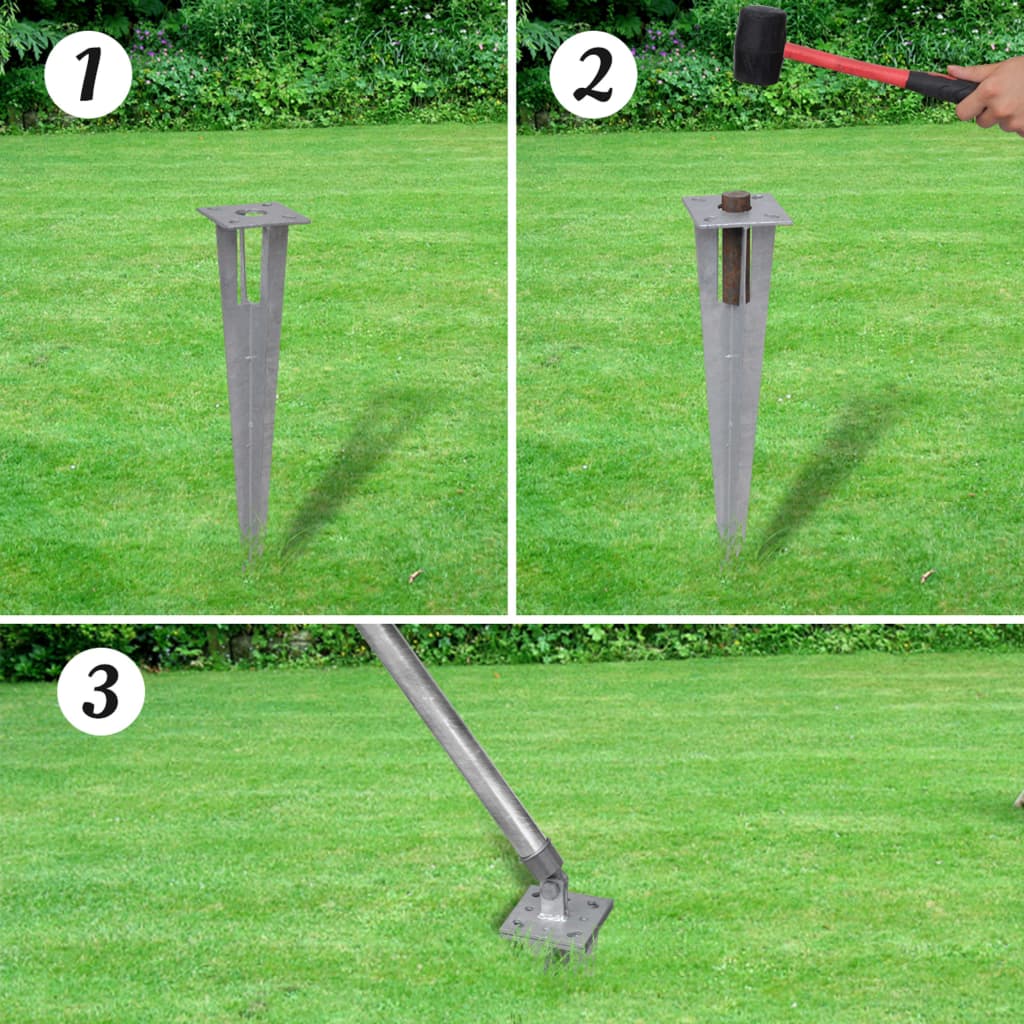 Verkkoaita tolpilla piikeillä galvanoitu teräs 15x1 m - Sisustajankoti.fi