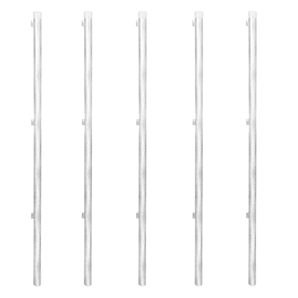 Verkkoaita tolpilla piikeillä galvanoitu teräs 15x1 m - Sisustajankoti.fi