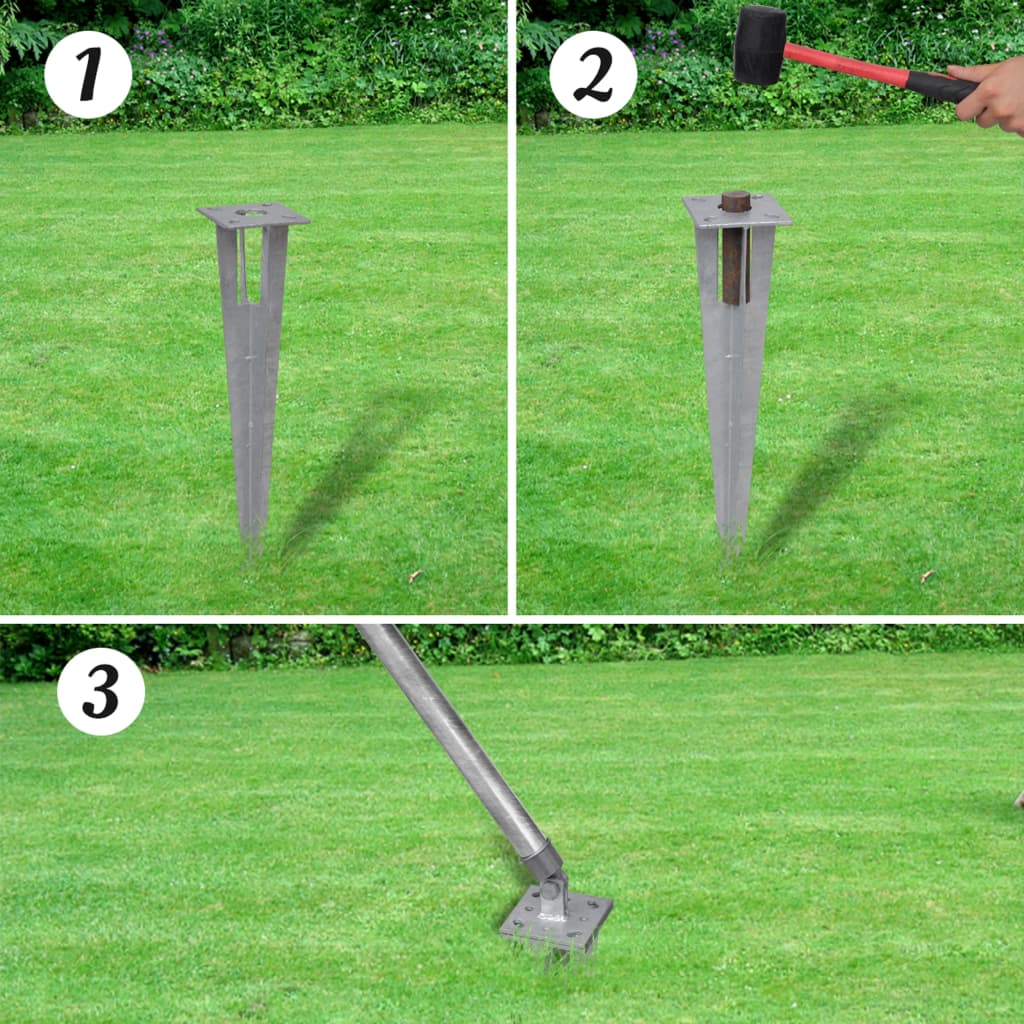 Verkkoaita tolpilla piikeillä galvanoitu teräs 15x1,5 m - Sisustajankoti.fi