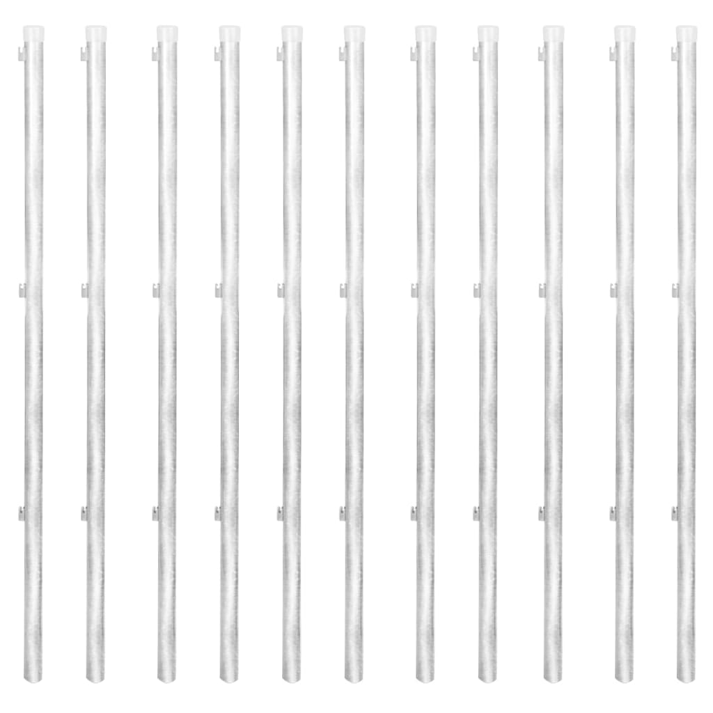 Verkkoaita tolpilla piikeillä galvanoitu teräs 25x1 m - Sisustajankoti.fi