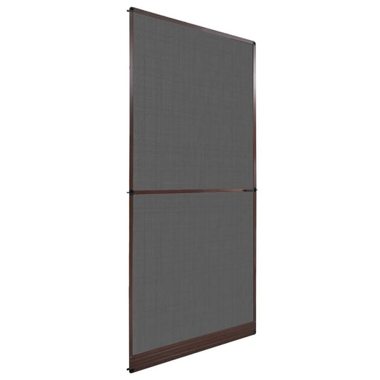Saranoitu ruskea hyönteisverkko oviin 100 x 215 cm - Sisustajankoti.fi