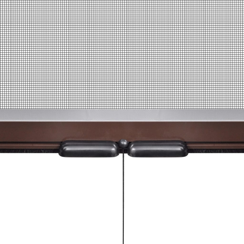 Ruskea Alas rullattava hyönteisverkko ikkunaan 60 x 150 cm - Sisustajankoti.fi