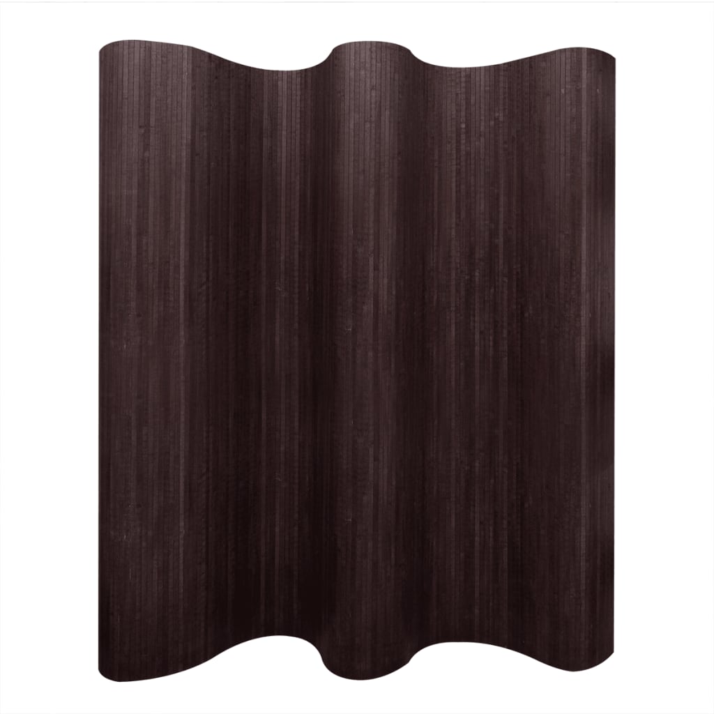 Tilanjakaja bambu 250x165 cm tummanruskea - Sisustajankoti.fi