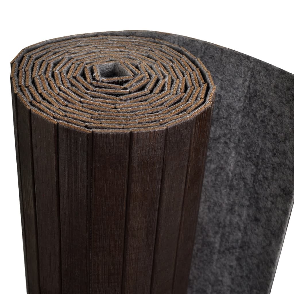 Tilanjakaja bambu 250x165 cm tummanruskea - Sisustajankoti.fi