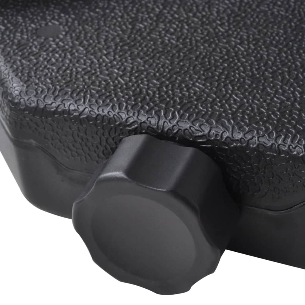 Alumiinirunkoinen Aurinkovarjo Kannettavalla Alustalla Valkoinen - Sisustajankoti.fi