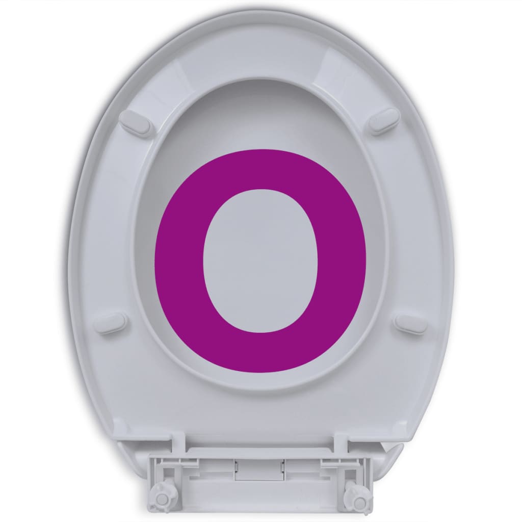 WC-istuin pehmeästi sulkeutuva Valkoinen Soikea - Sisustajankoti.fi