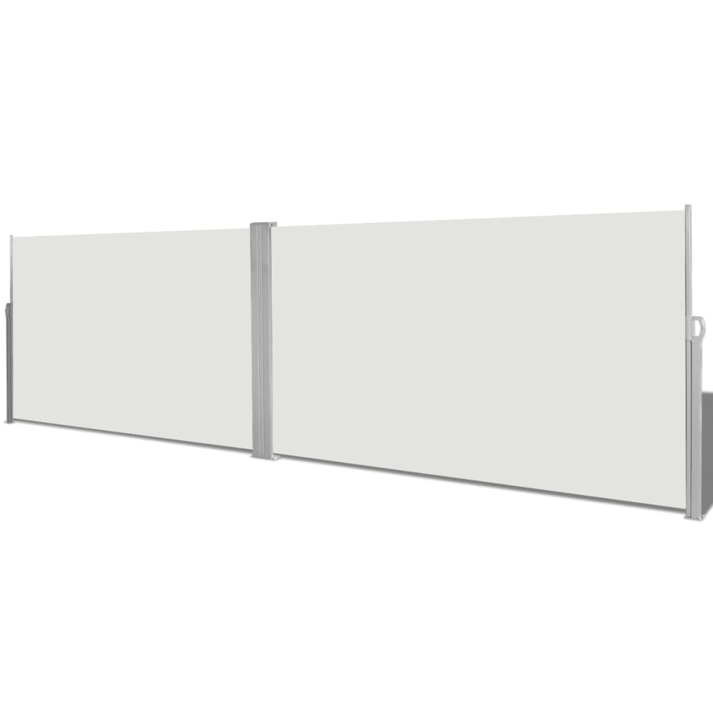 Sisäänvedettävä Sivumarkiisi 160x600 cm Kerma - Sisustajankoti.fi