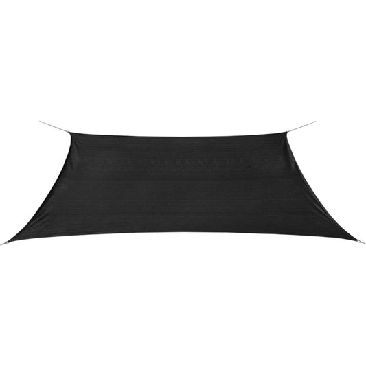 Aurinkovarjo Purje HDPE Suorakaide 2x4 m Antrasiitti - Sisustajankoti.fi