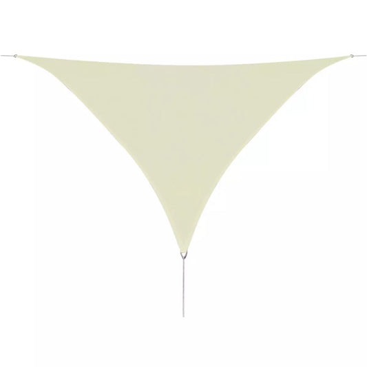 Aurinkovarjo Purje HDPE Kolmikulmainen 3.6x3.6x3.6 m Kerma - Sisustajankoti.fi