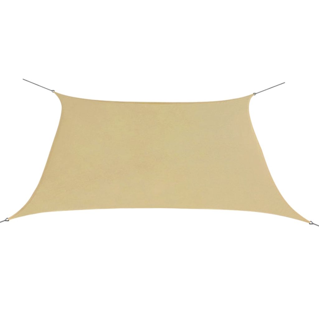 Aurinkopurje Oxford-kangas neliö 3,6x3,6 m Beige - Sisustajankoti.fi