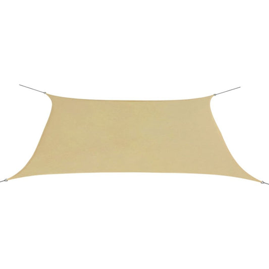 Aurinkopurje Oxford-kangas suorakaide 2x4 m Beige - Sisustajankoti.fi