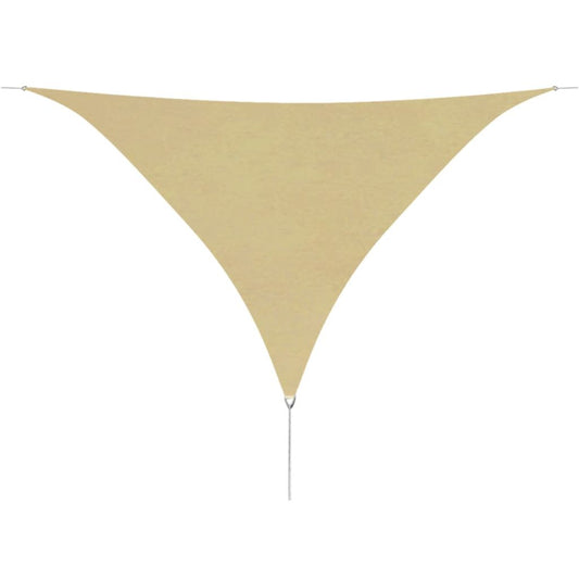 Aurinkopurje Oxford-kangas kolmio 5x5x5 m Beige - Sisustajankoti.fi