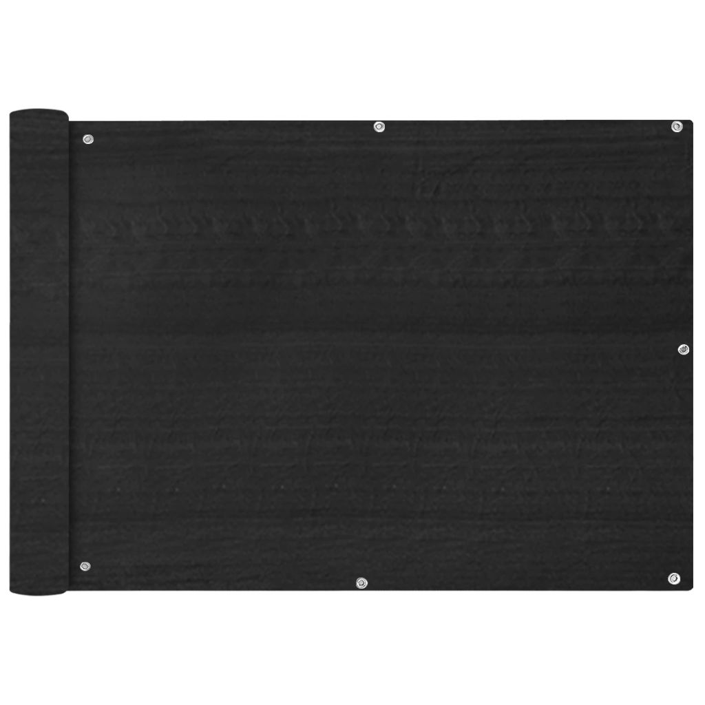 Parvekkeen Suoja HDPE 75x400 cm Antrasiitti - Sisustajankoti.fi