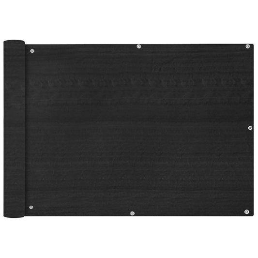Parvekkeen Suoja HDPE 75x400 cm Antrasiitti - Sisustajankoti.fi