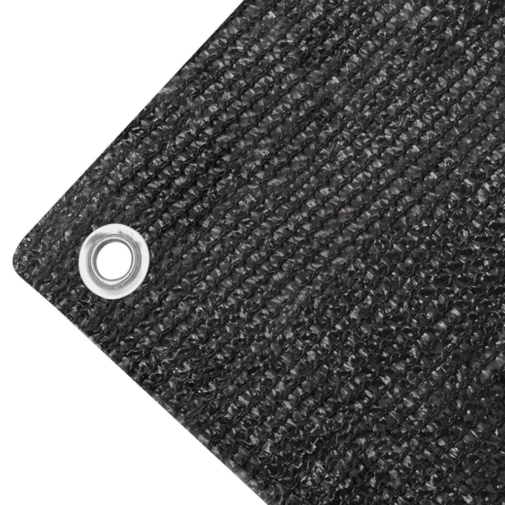 Parvekkeen Suoja HDPE 90x400 cm Antrasiitti - Sisustajankoti.fi