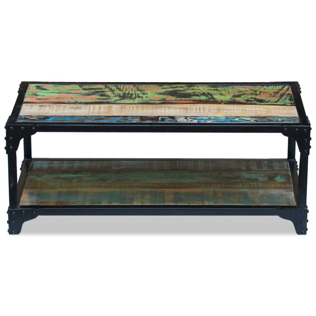 Sohvapöytä kierrätetty massiivipuu - Sisustajankoti.fi