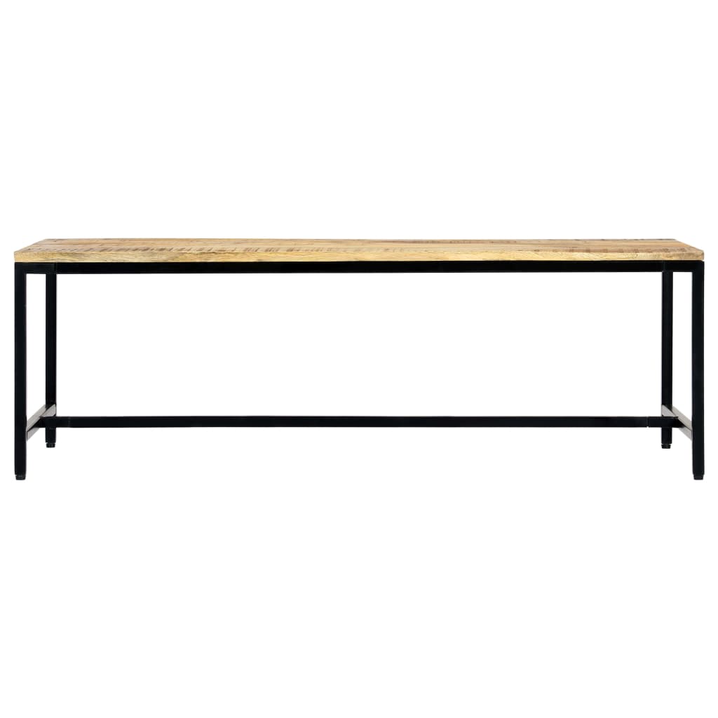 Sohvapöytä 120x60x40 cm karkea mangopuu - Sisustajankoti.fi