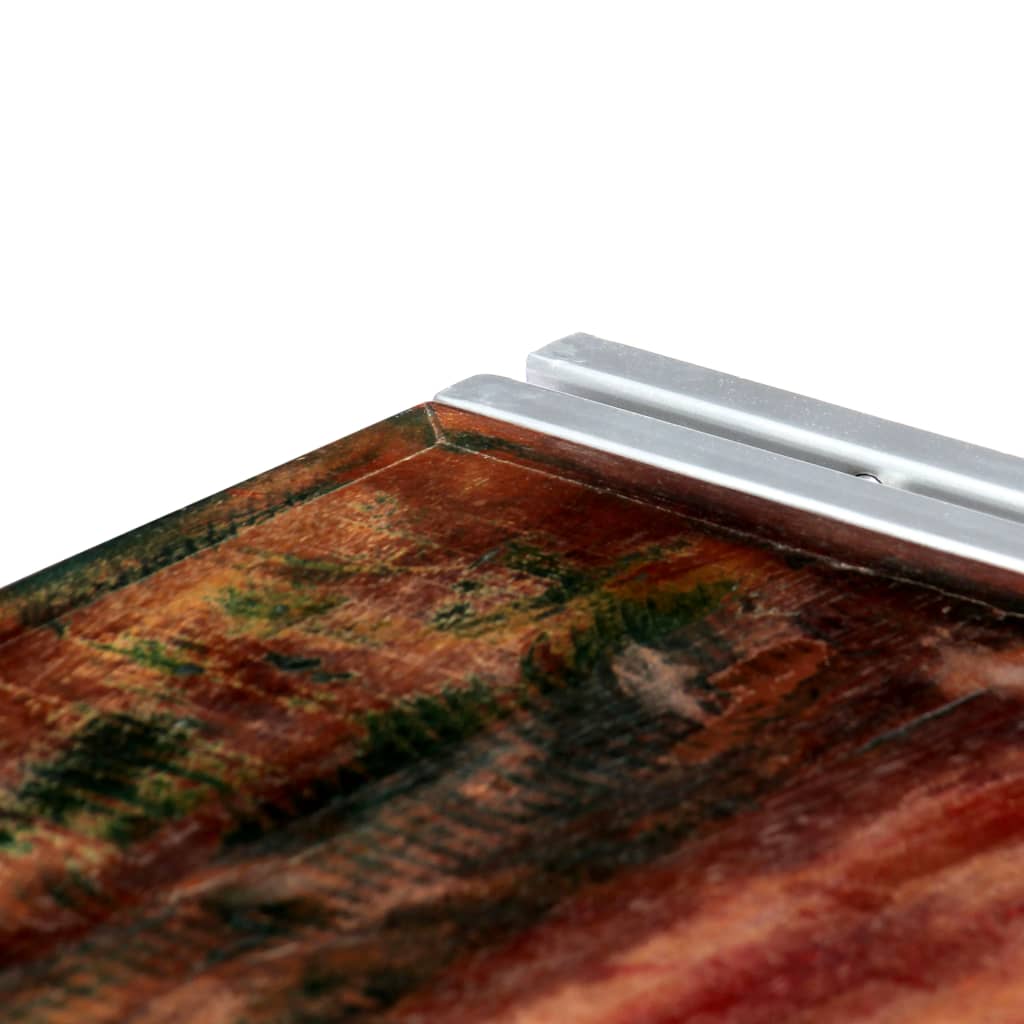 Sohvapöytä 60x60x35 cm kierrätetty täyspuu - Sisustajankoti.fi