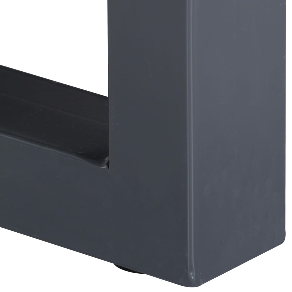 Sohvapöytä elävät reunat harmaa 60x60x40 cm akaasiapuu - Sisustajankoti.fi