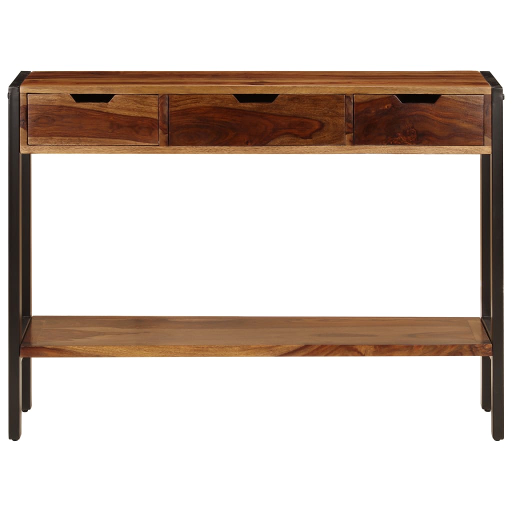 Senkki 3 laatikolla 110x35x75 cm kiinteä seesampuu - Sisustajankoti.fi