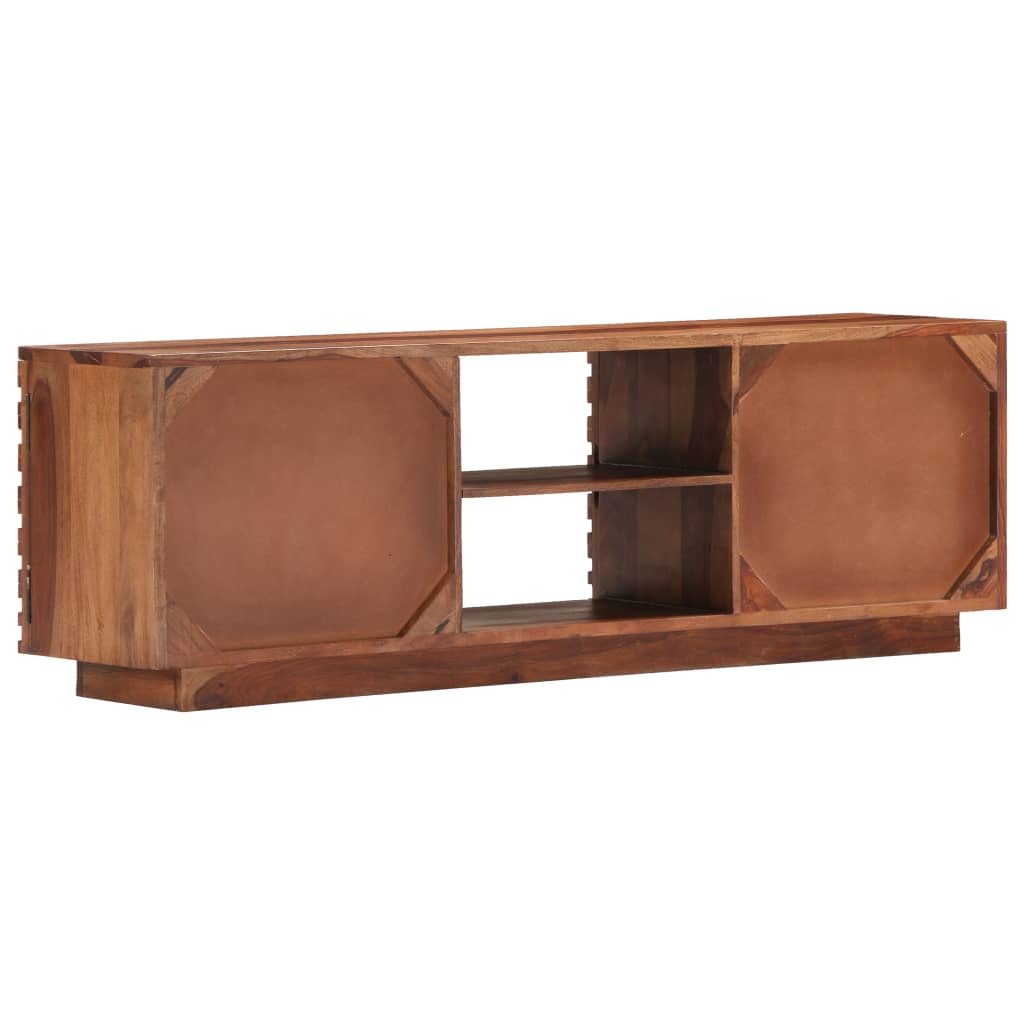 TV-taso 120x30x40 cm täysi seesampuu - Sisustajankoti.fi