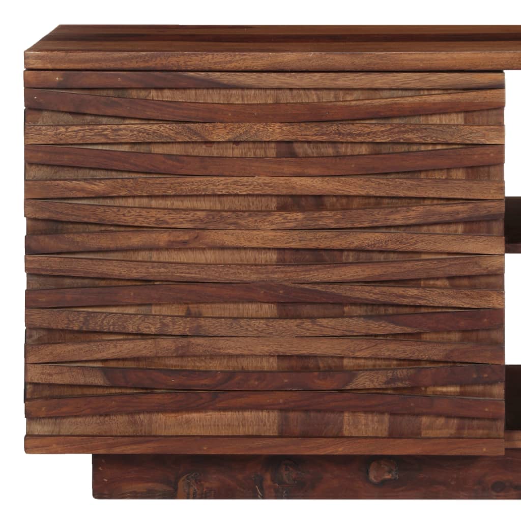 TV-taso 120x30x40 cm täysi seesampuu - Sisustajankoti.fi