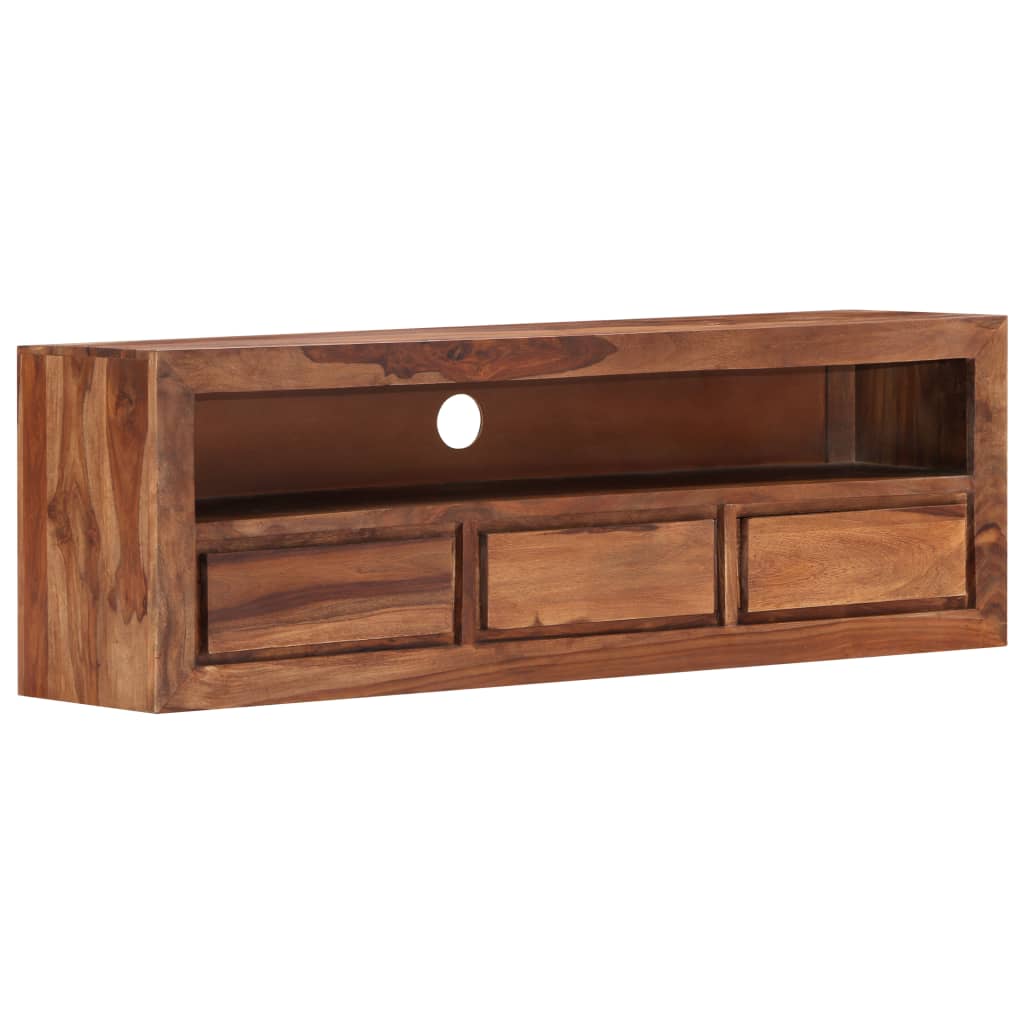 TV-taso 120x30x40 cm kiinteä seesampuu - Sisustajankoti.fi
