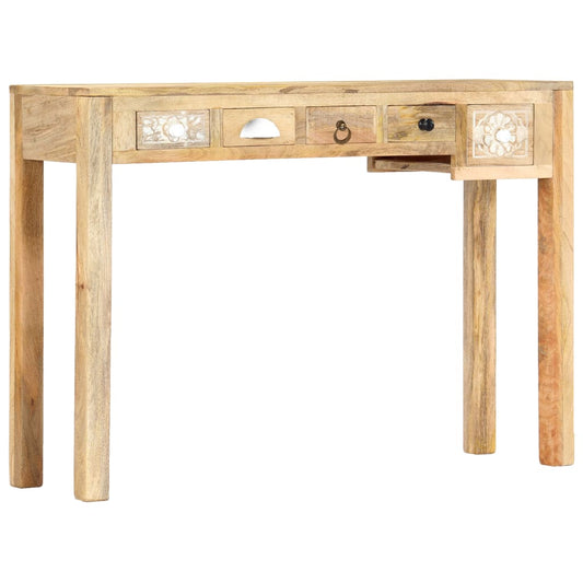 Konsolipöytä 110x30x75 cm täysi mangopuu - Sisustajankoti.fi