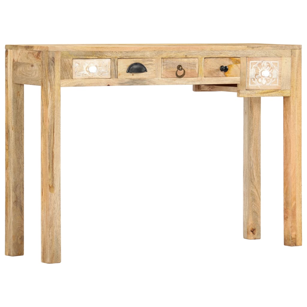 Konsolipöytä 110x30x75 cm täysi mangopuu - Sisustajankoti.fi