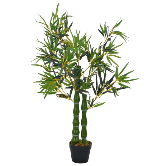 Tekokasvi bambu ruukulla vihreä 110 cm - Sisustajankoti.fi