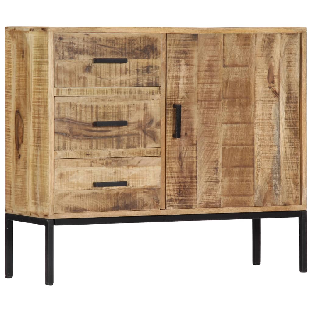Senkki 88x30x71 cm täysi mangopuu - Sisustajankoti.fi