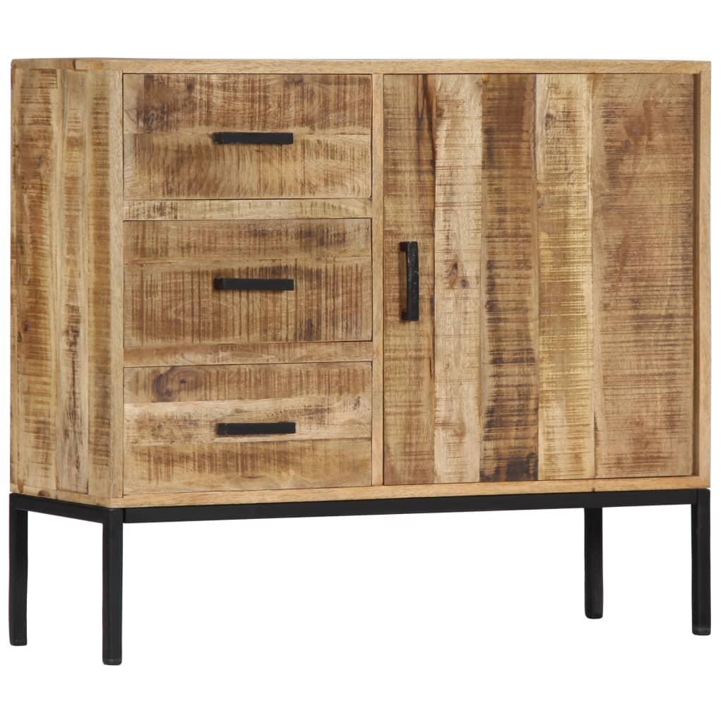 Senkki 88x30x71 cm täysi mangopuu - Sisustajankoti.fi