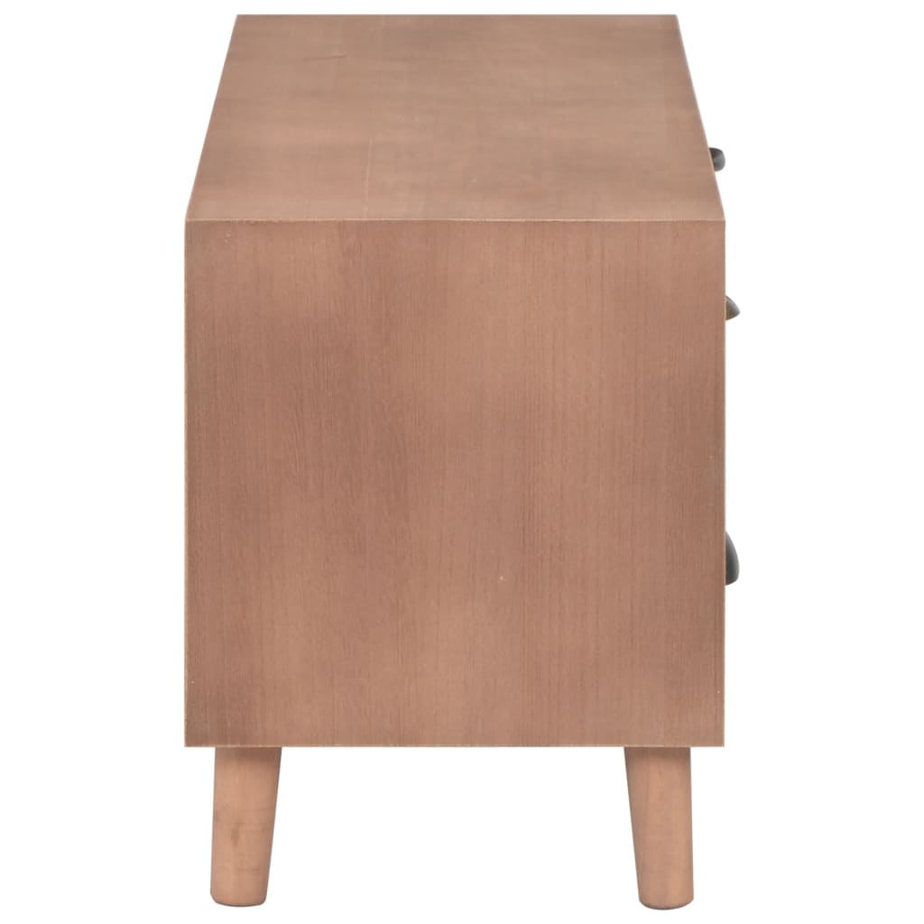 TV-kaappi 5 laatikolla 90x30x40 cm täysi mänty - Sisustajankoti.fi