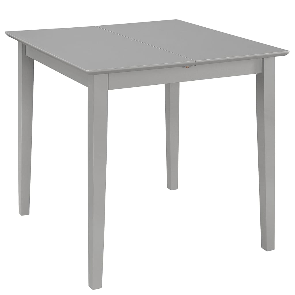 Jatkettava ruokapöytä harmaa (80-120)x80x74 cm MDF - Sisustajankoti.fi