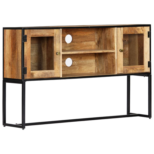 TV-taso 120x30x75 cm täysi kierrätetty puu - Sisustajankoti.fi