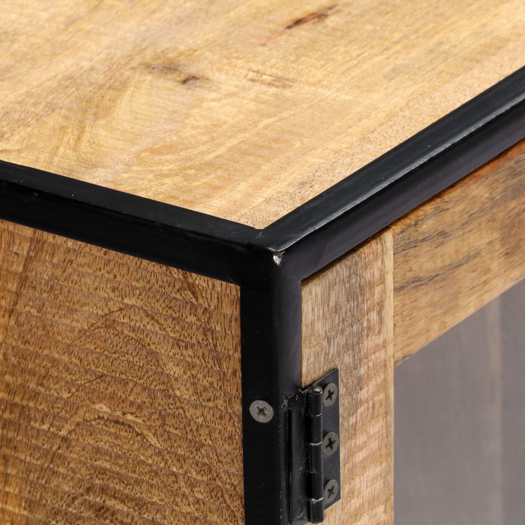 TV-taso 120x30x75 cm täysi kierrätetty puu - Sisustajankoti.fi