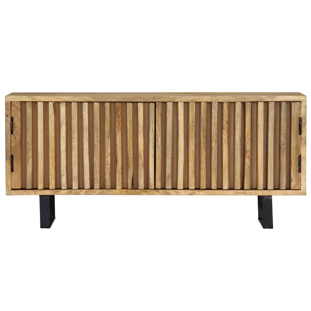 TV-taso 90x30x40 cm täysmangopuu - Sisustajankoti.fi