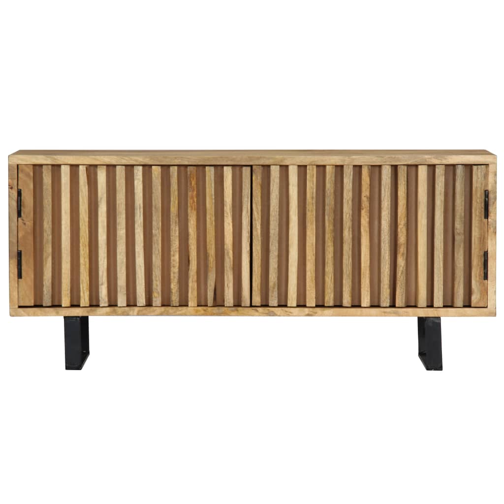TV-taso 90x30x40 cm täysmangopuu - Sisustajankoti.fi