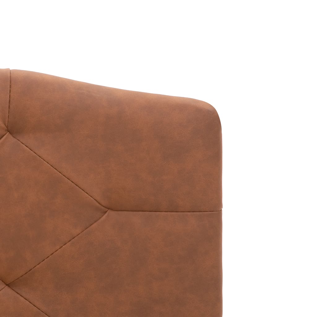 Sängynrunko ruskea kangas 135x190 cm - Sisustajankoti.fi