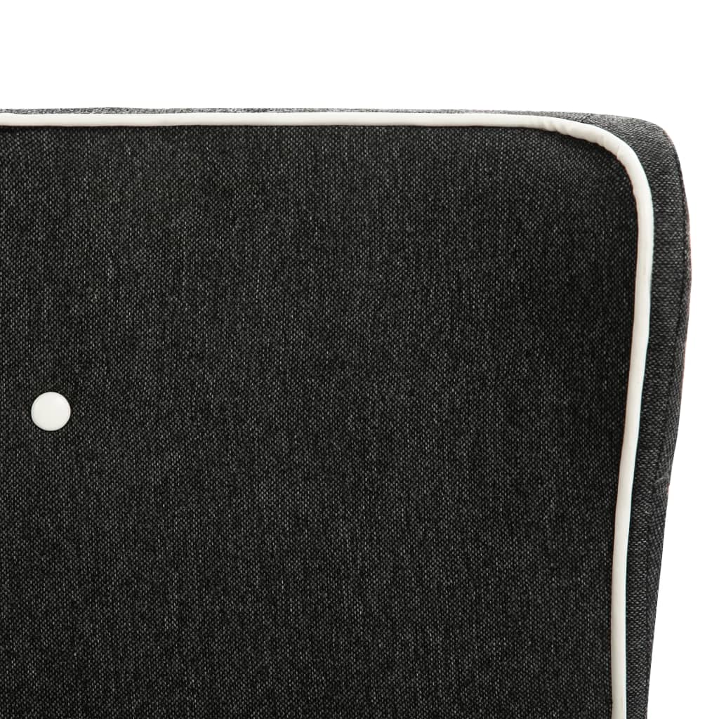 Sängynrunko tummanharmaa juuttikangas 135x190 cm - Sisustajankoti.fi