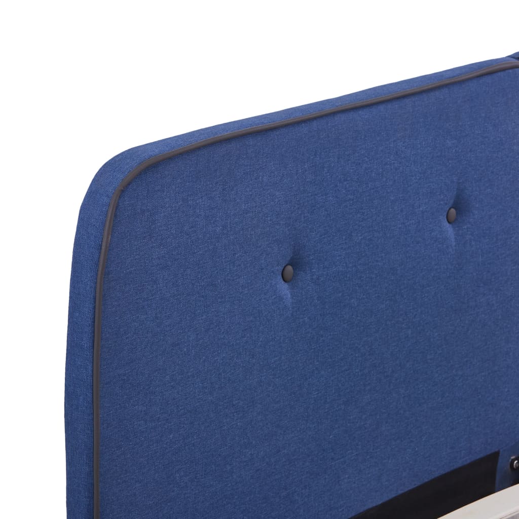 Sängynrunko sininen kangas 150x200 cm - Sisustajankoti.fi