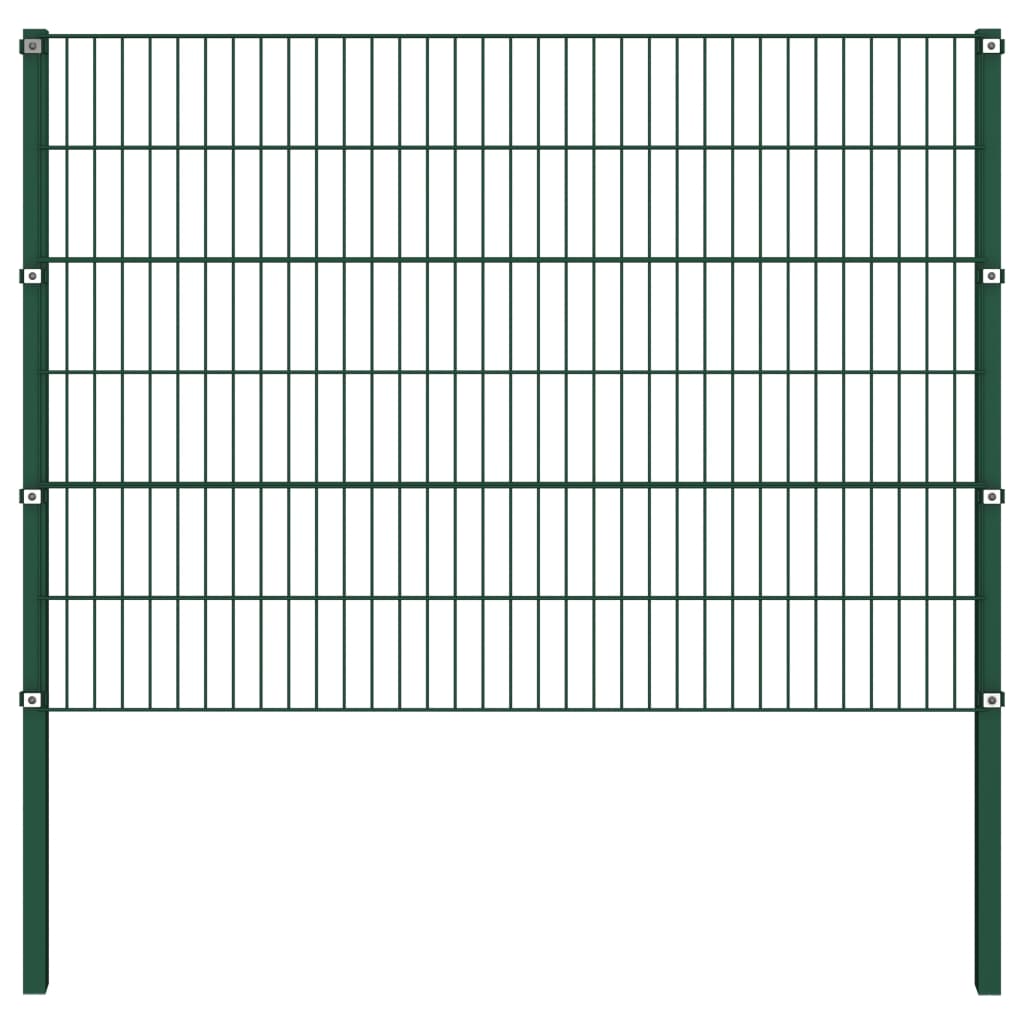 Aitapaneeli tolpilla rauta 1,7 m vihreä - Sisustajankoti.fi
