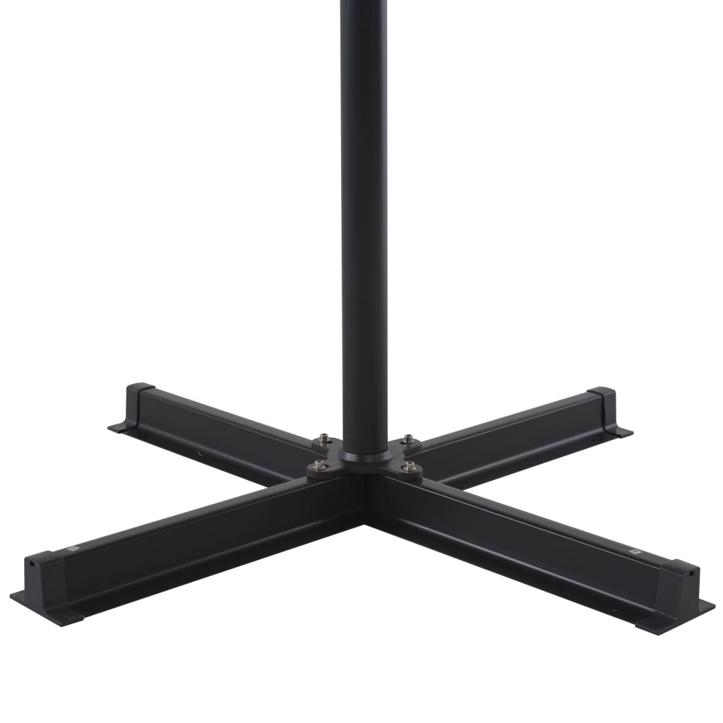 Päivänvarjo kannettavalla pohjalla punainen - Sisustajankoti.fi