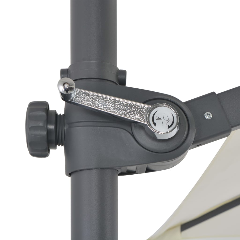 Päivänvarjo kannettavalla pohjalla hiekka - Sisustajankoti.fi