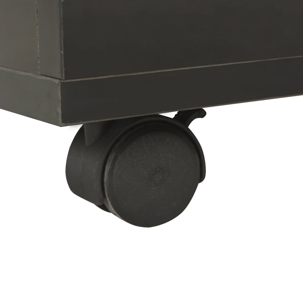 Sohvapöytä korkeakiilto musta 60x60x35 cm - Sisustajankoti.fi
