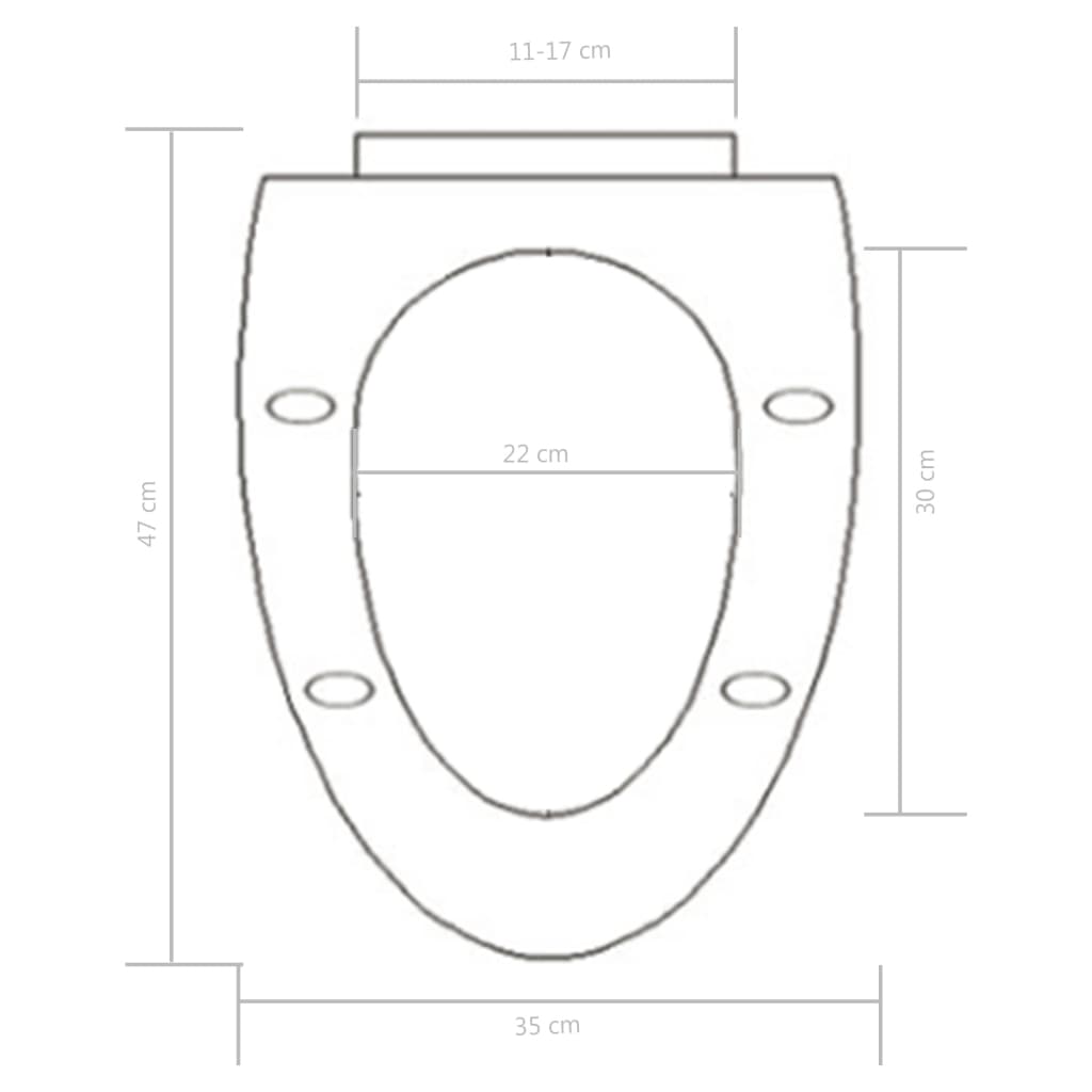 Soft-close WC-istuin pikakiinnityksellä musta - Sisustajankoti.fi