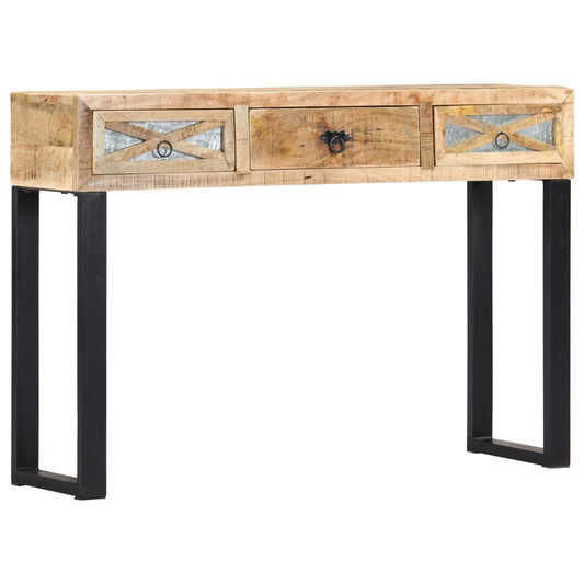Konsolipöytä 110x30x76 cm täysi mangopuu - Sisustajankoti.fi