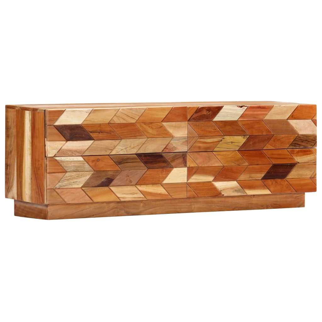 TV-taso 120x30x40 cm kierrätetty täysi puu - Sisustajankoti.fi