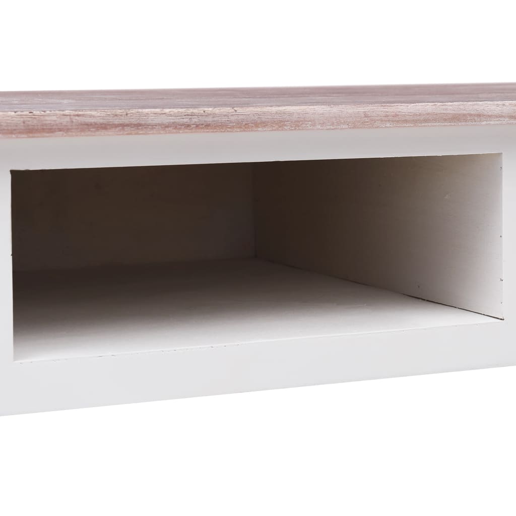 Kirjoituspöytä ruskea 110x45x76 cm puinen - Sisustajankoti.fi