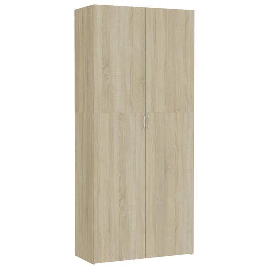 Säilytyskaappi sonoma tammi 80x35,5x180 cm - Sisustajankoti.fi